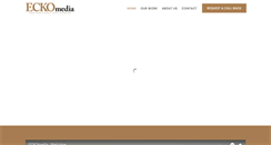 Desktop Screenshot of eckomedia.com.au